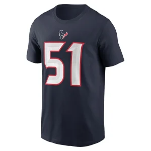 Will anderson jr. houston texans nike player name number t shirt Navy M