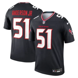 Will anderson jr. houston texans nike team legend player performance top Navy