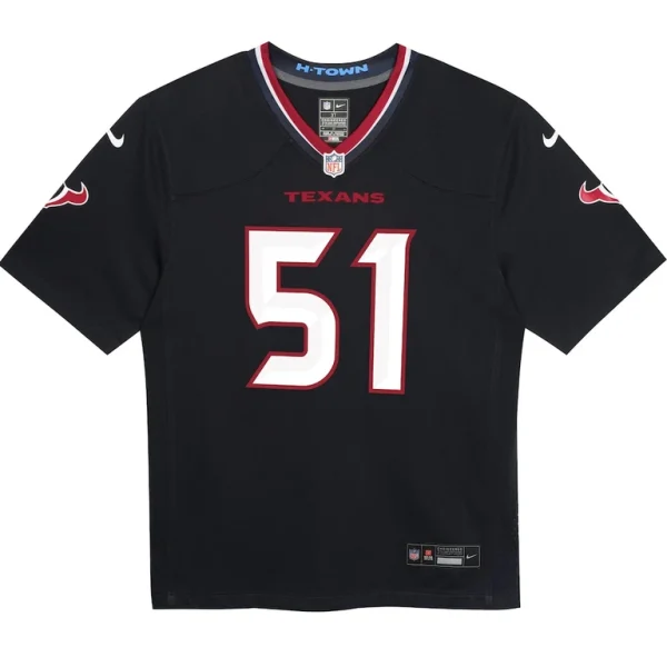 Will anderson jr. houston texans nike toddler game jersey Navy 3T