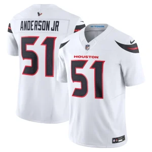 Will anderson jr. houston texans nike vapor f.u.s.e. limited jersey White