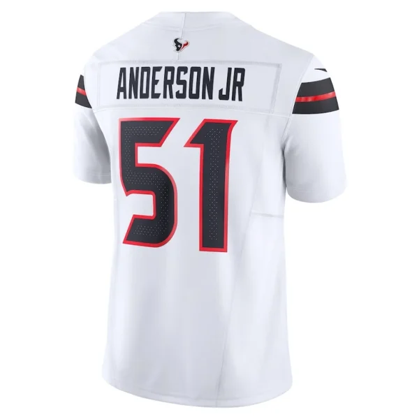 Will anderson jr. houston texans nike vapor f.u.s.e. limited jersey White L