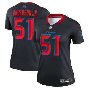 Will anderson jr. houston texans nike womens alternate legend player performance top Navy