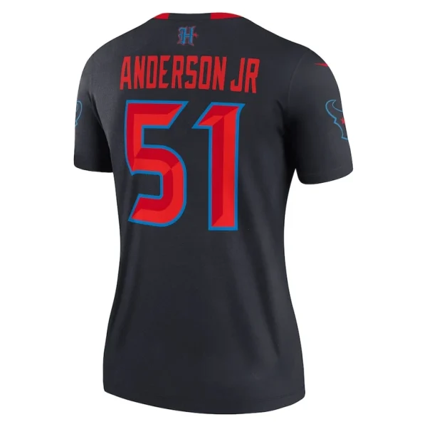 Will anderson jr. houston texans nike womens alternate legend player performance top Navy L