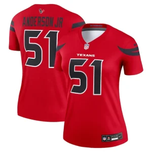 Will anderson jr. houston texans nike womens alternate legend player performance top Red