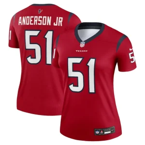 Will anderson jr. houston texans nike womens alternate legend player performance top Red