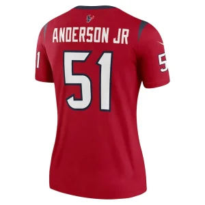 Will anderson jr. houston texans nike womens alternate legend player performance top Red L