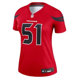 Will anderson jr. houston texans nike womens alternate legend player performance top Red M