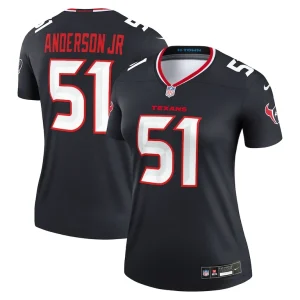 Will anderson jr. houston texans nike womens legend player performance top Navy