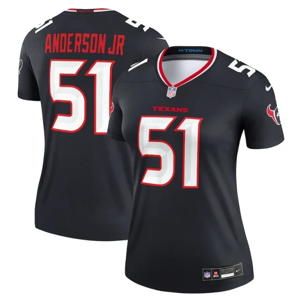 Will anderson jr. houston texans nike womens legend player performance top Navy