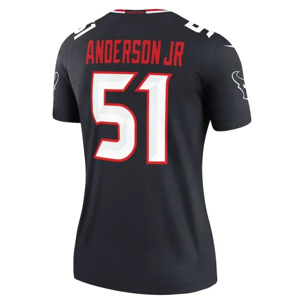 Will anderson jr. houston texans nike womens legend player performance top Navy L