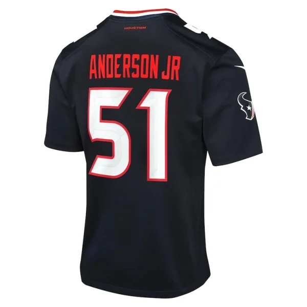 Will anderson jr. houston texans nike youth game jersey Navy Yth L