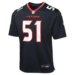 Will anderson jr. houston texans nike youth game jersey Navy Yth M