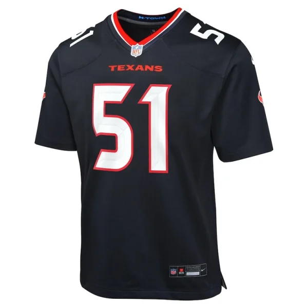 Will anderson jr. houston texans nike youth game jersey Navy Yth M