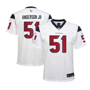 Will anderson jr. houston texans nike youth game jersey White