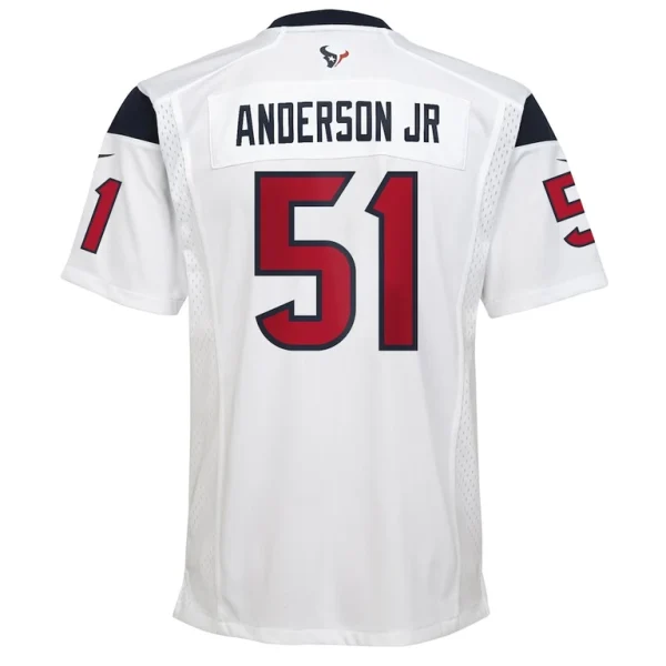 Will anderson jr. houston texans nike youth game jersey White Yth L