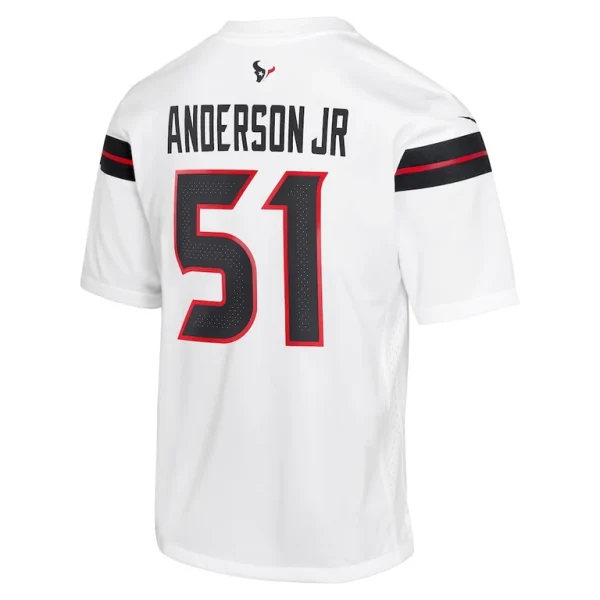 Will anderson jr. houston texans nike youth game jersey White Yth L
