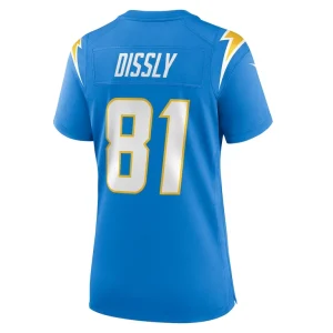 Will dissly los angeles chargers nike womens game jersey Powder blue L