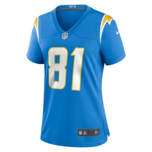 Will dissly los angeles chargers nike womens game jersey Powder blue M