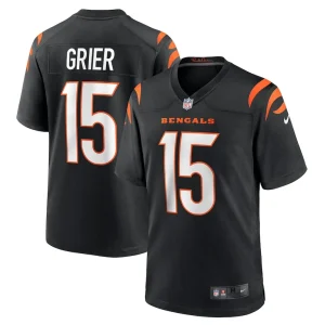 Will grier cincinnati bengals nike team game jersey Black