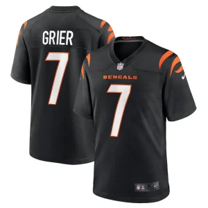 Will grier cincinnati bengals nike team game jersey Black