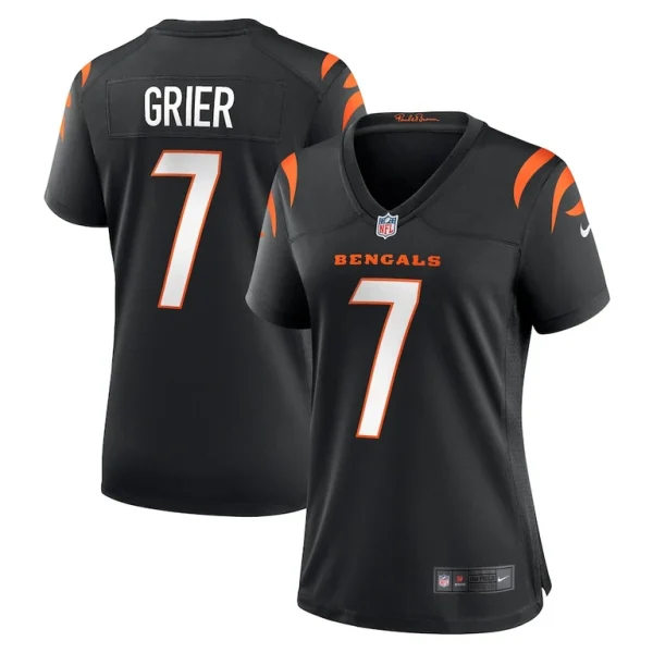 Will grier cincinnati bengals nike womens team game jersey Black