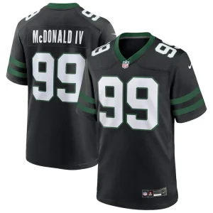 Will mcdonald iv new york jets nike alternate game jersey Legacy black