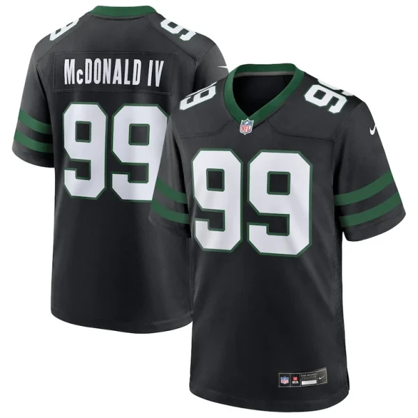 Will mcdonald iv new york jets nike alternate game jersey Legacy black