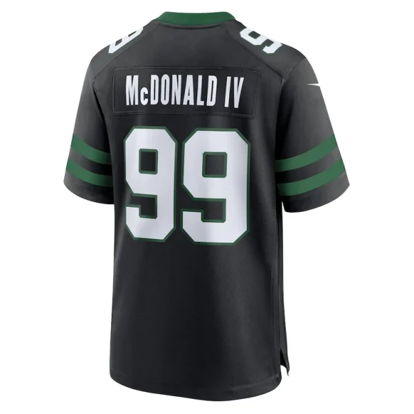 Will mcdonald iv new york jets nike alternate game jersey Legacy black L