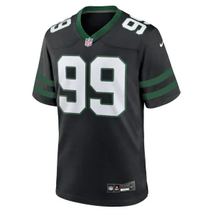 Will mcdonald iv new york jets nike alternate game jersey Legacy black M