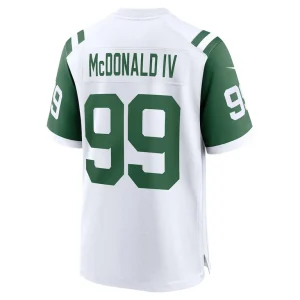 Will mcdonald iv new york jets nike classic alternate game jersey White L