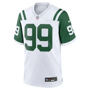 Will mcdonald iv new york jets nike classic alternate game jersey White M