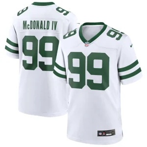 Will mcdonald iv new york jets nike game jersey Legacy white