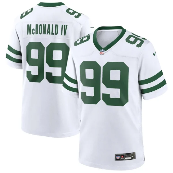 Will mcdonald iv new york jets nike game jersey Legacy white