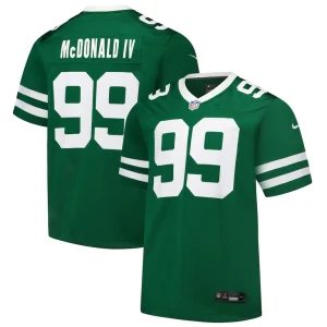 Will mcdonald iv new york jets nike team game jersey Legacy green