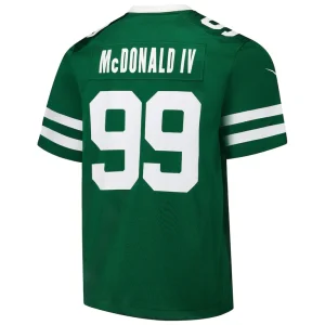Will mcdonald iv new york jets nike team game jersey Legacy green L