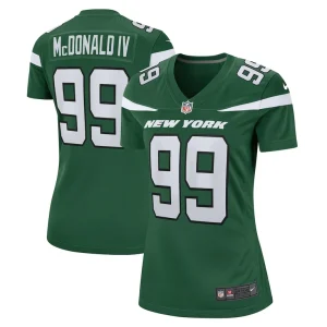 Will mcdonald iv new york jets nike womens game jersey Gotham green