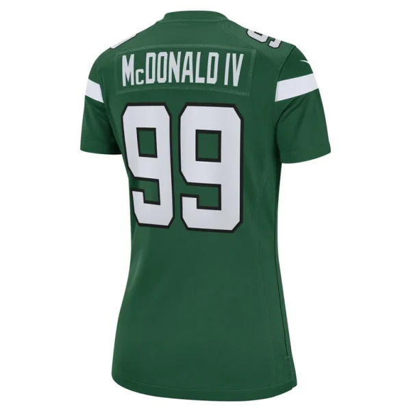 Will mcdonald iv new york jets nike womens game jersey Gotham green L