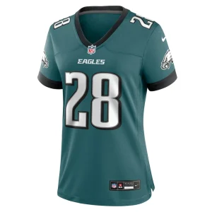 Will shipley philadelphia eagles nike womens team game jersey Midnight green M