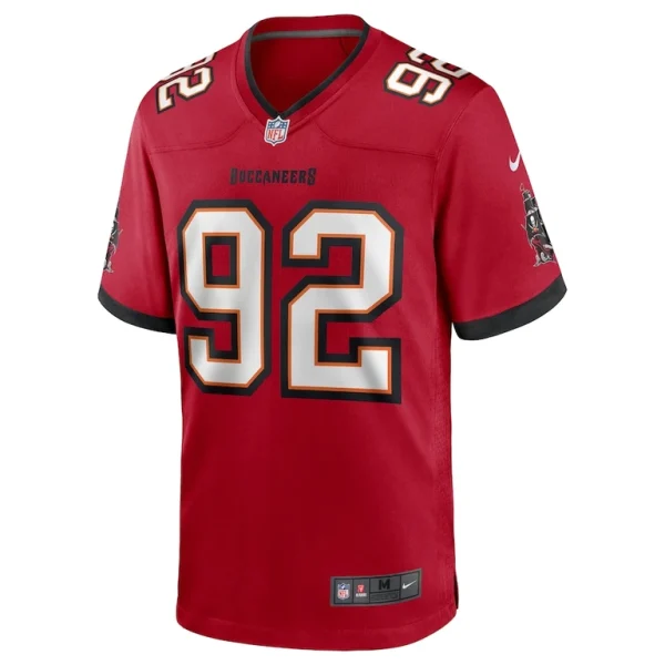 William gholston tampa bay buccaneers nike game jersey Red M
