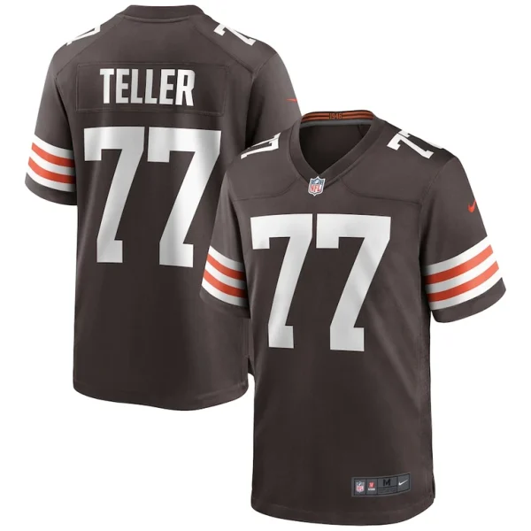 Wyatt teller cleveland browns nike game jersey Brown