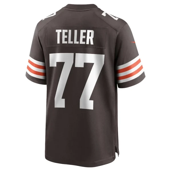 Wyatt teller cleveland browns nike game jersey Brown L