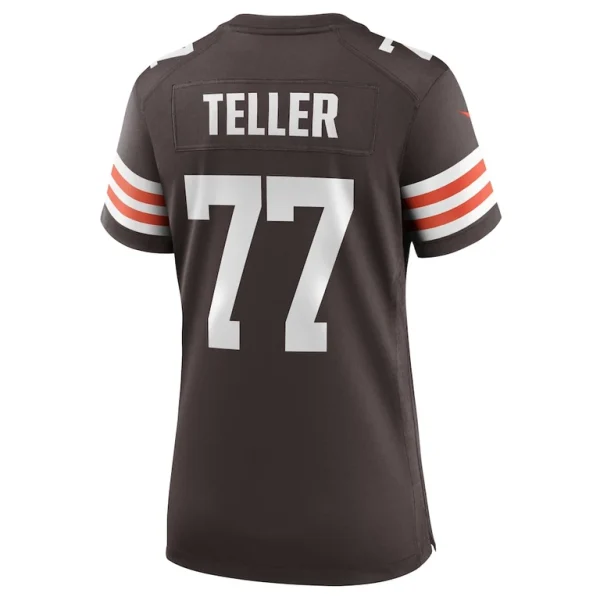 Wyatt teller cleveland browns nike womens game jersey Brown L