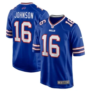 Xavier johnson buffalo bills nike game jersey Royal