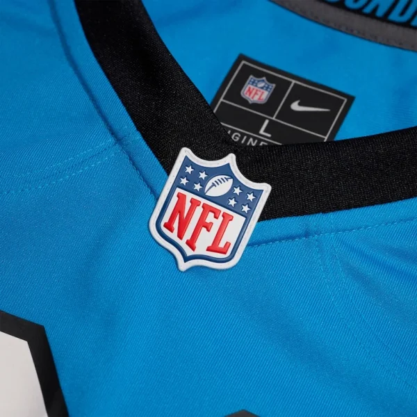 Xavier legette carolina panthers nike alternate game jersey Blue XL