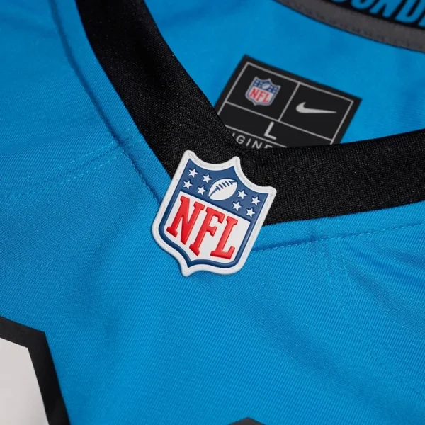 Xavier legette carolina panthers nike alternate game jersey Blue XL