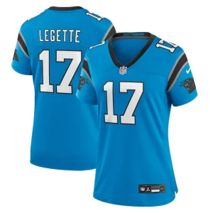 Xavier legette carolina panthers nike womens alternate game jersey Blue