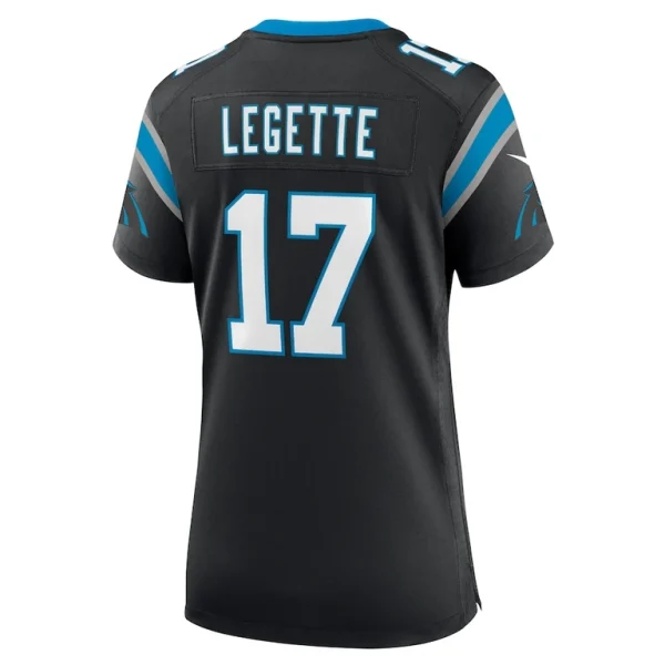 Xavier legette carolina panthers nike womens game jersey Black L
