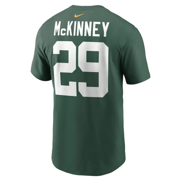 Xavier mckinney green bay packers nike name number t shirt Green L