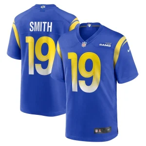 Xavier smith los angeles rams nike home game jersey Royal