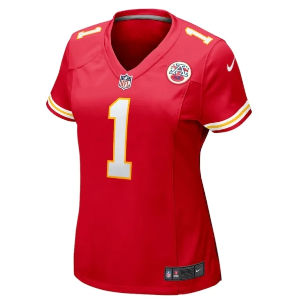 Xavier worthy kansas city chiefs nike womens game jersey Red M